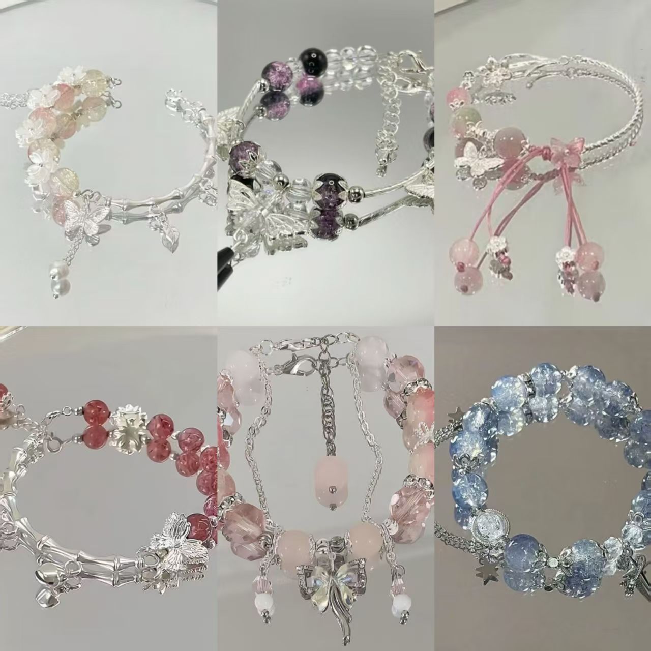 Glass Beads Bracelets Lucky Bags-TikTok Live Opening