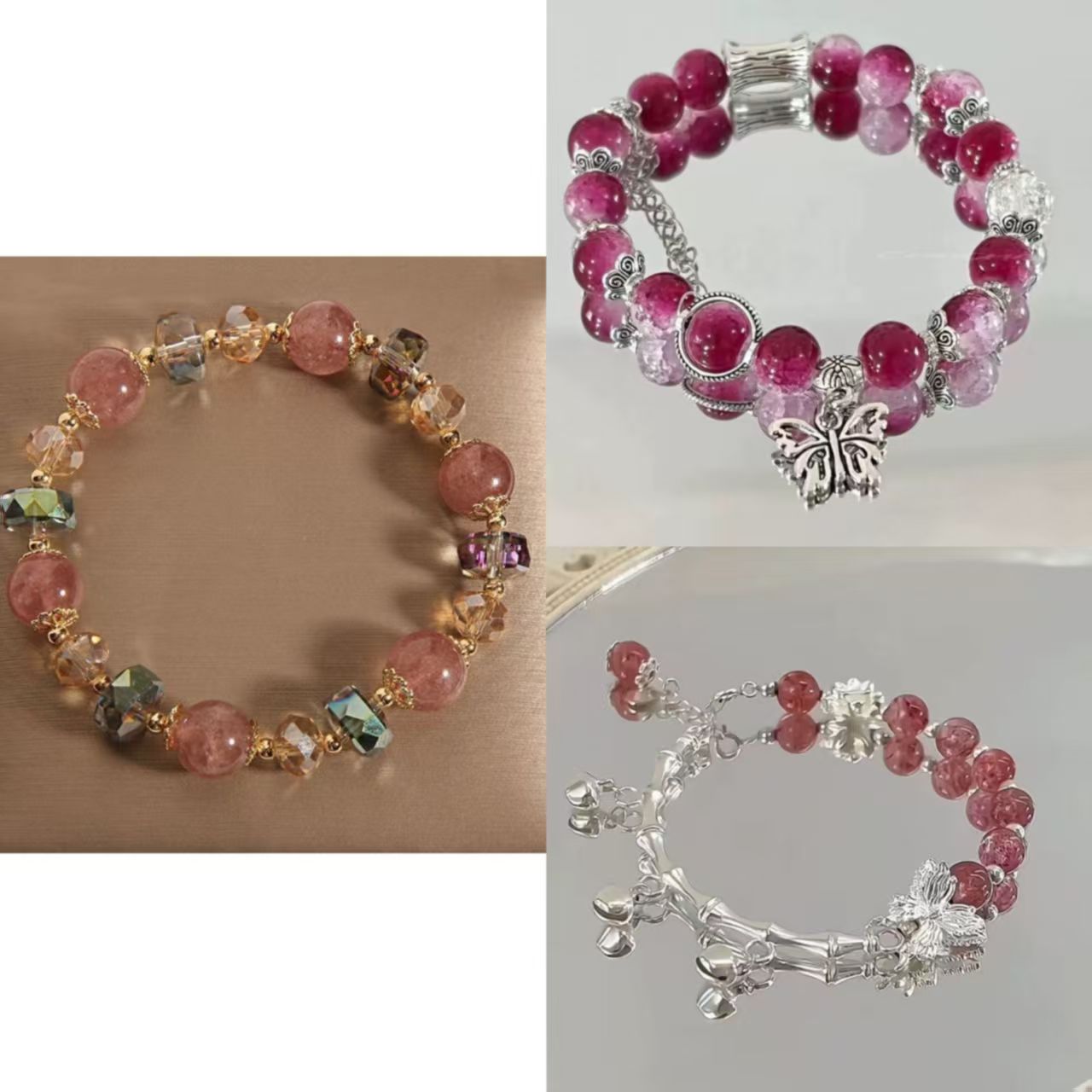 Glass Beads Bracelets Lucky Bags-TikTok Live Opening